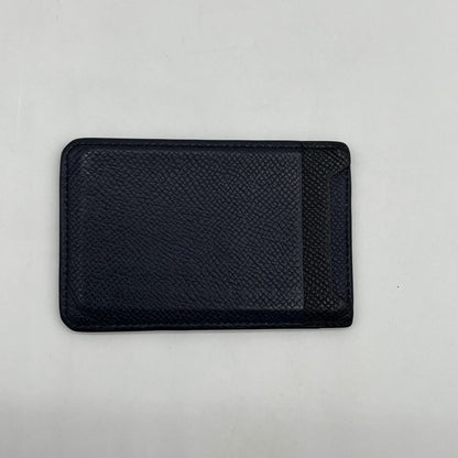 HERMES C engraved card case, pass case, business card holder