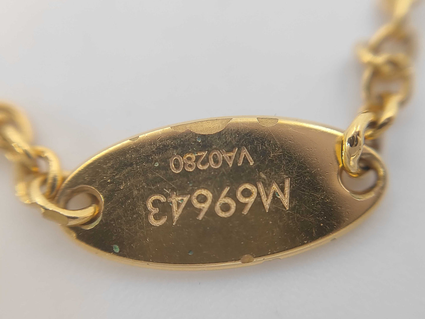 LOUIS VUITTON Louis Vuitton Pendant Necklace Collier LtoV M69643 Necklace