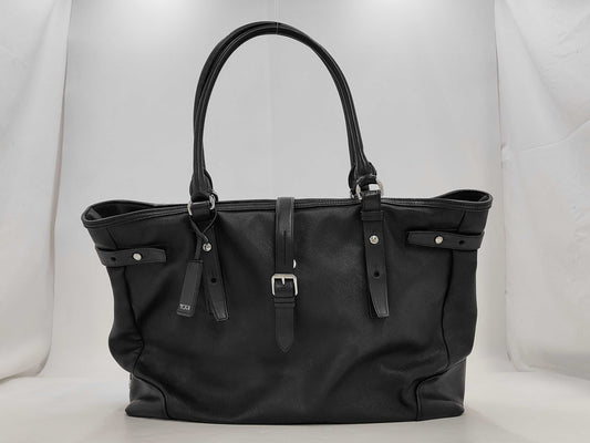 TUMI TUMI All Leather Briefcase Tote Bag