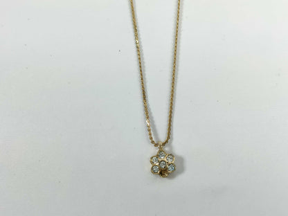 Dior Gold Stone Necklace