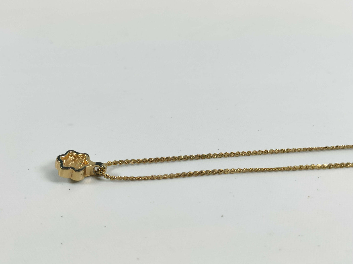 Dior Gold Stone Necklace