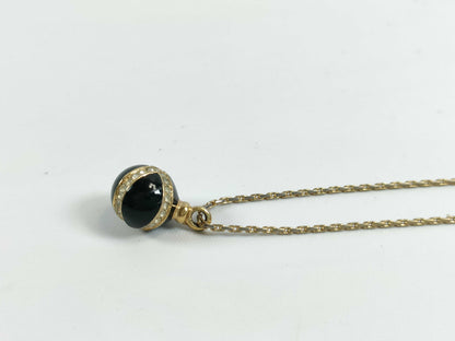 Dior Gold Stone Necklace