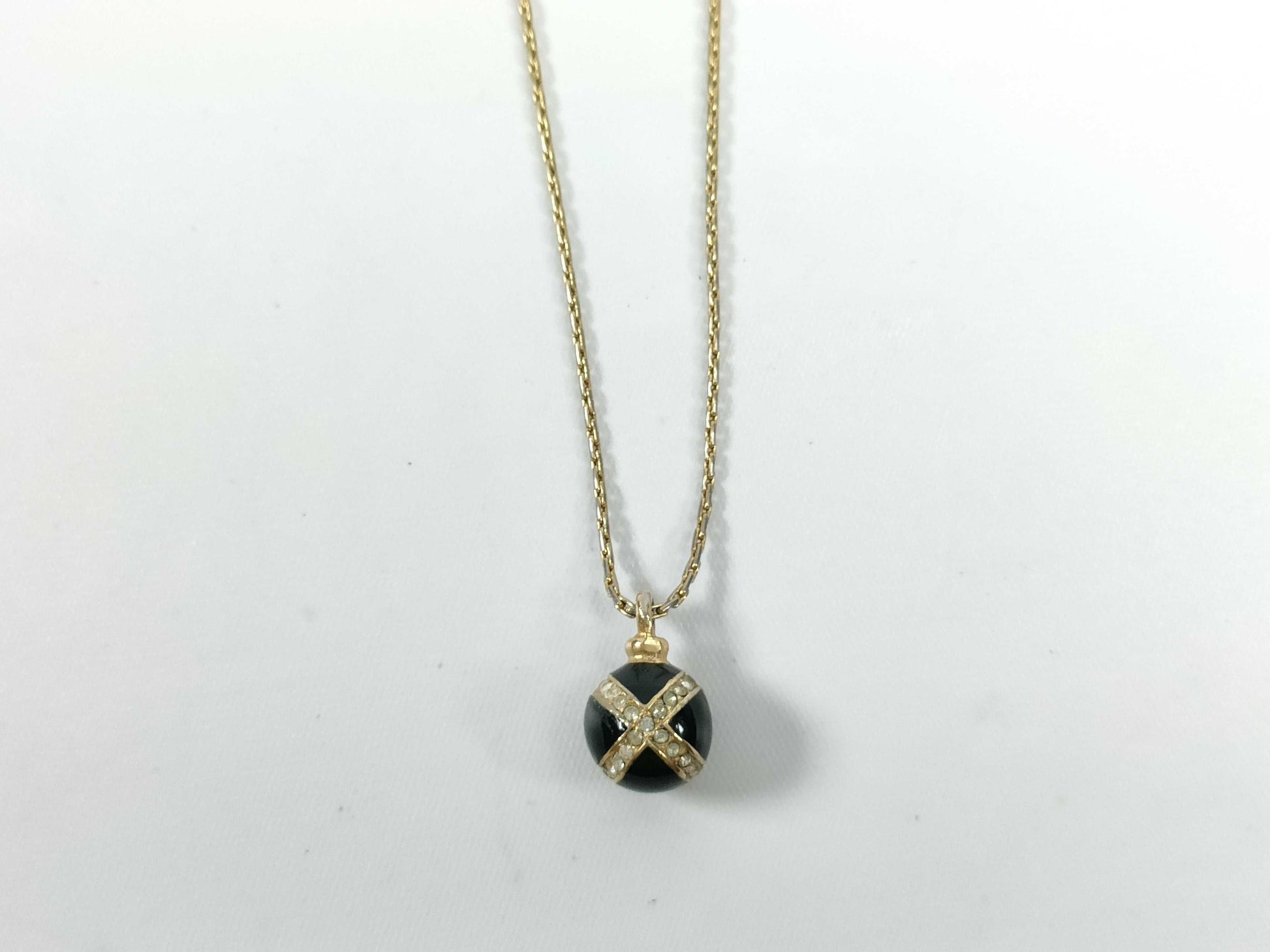 Dior Gold Stone Necklace