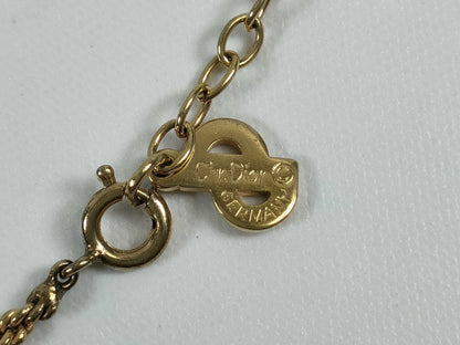 Dior Gold Stone Necklace