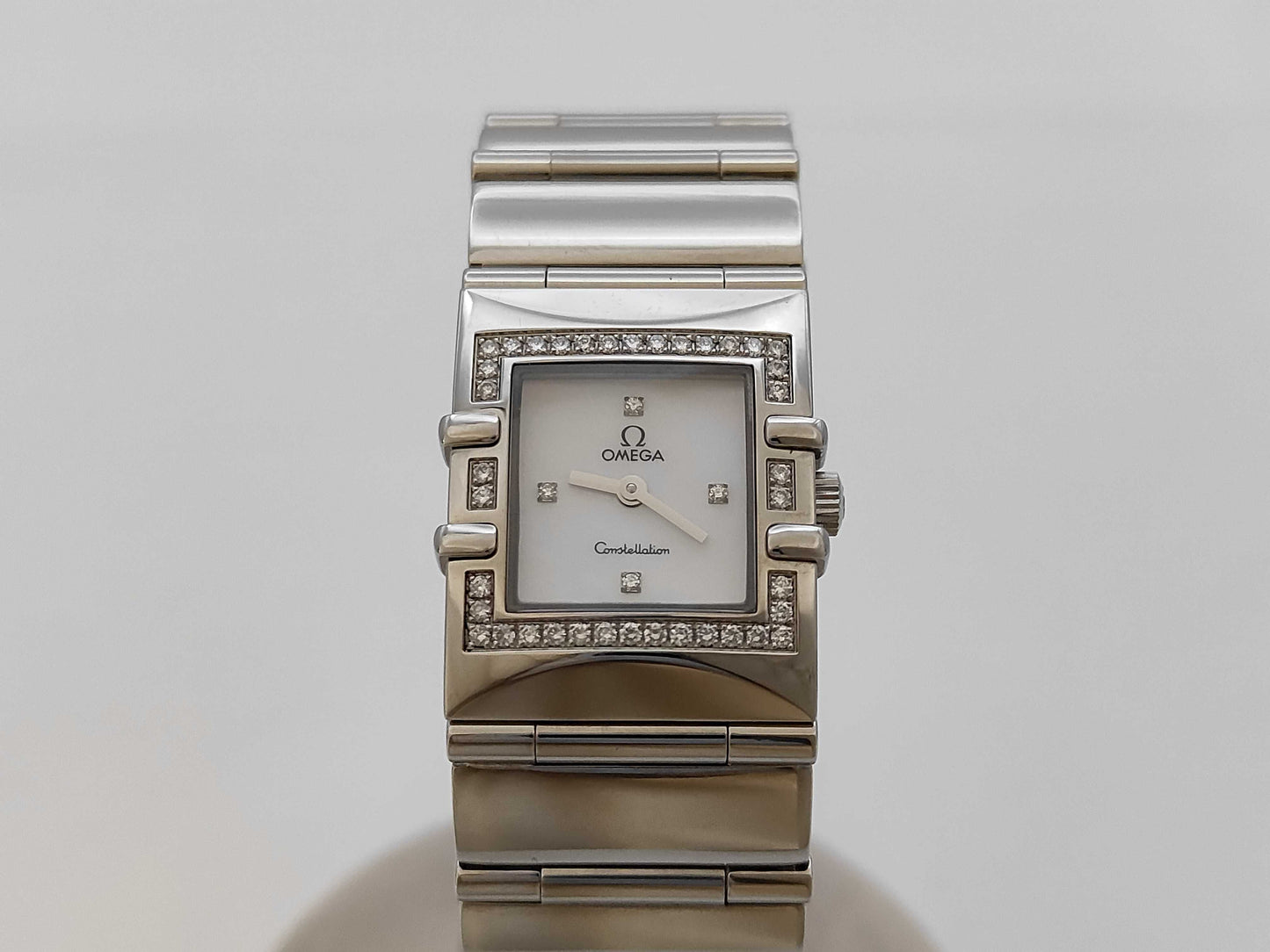 OMEGA Constellation Quadra 56863540 Shell Dial Quartz Women's Watch