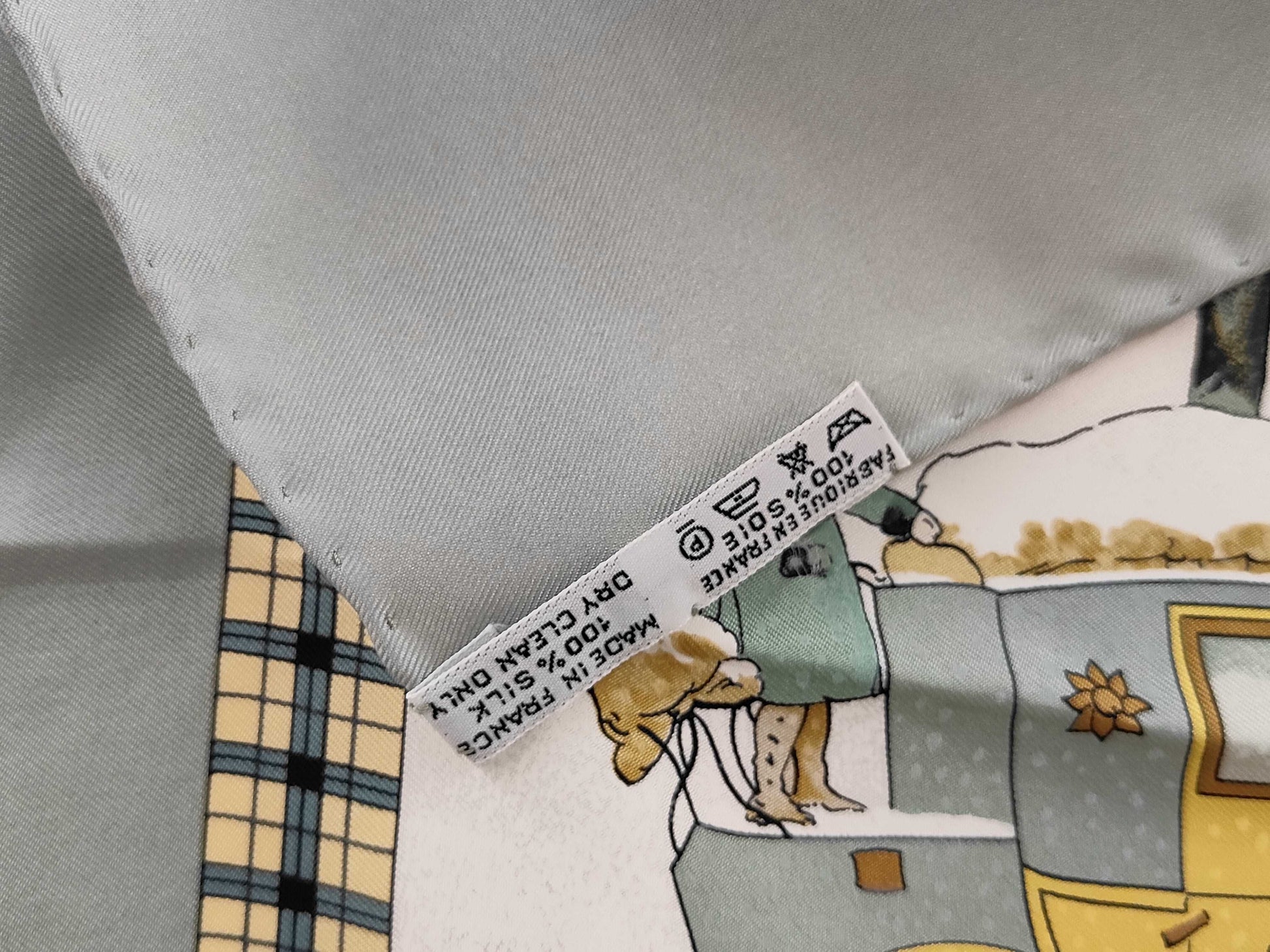 HERMES Carré 90 LHiver en Poste Winter Mail Carriage Scarf