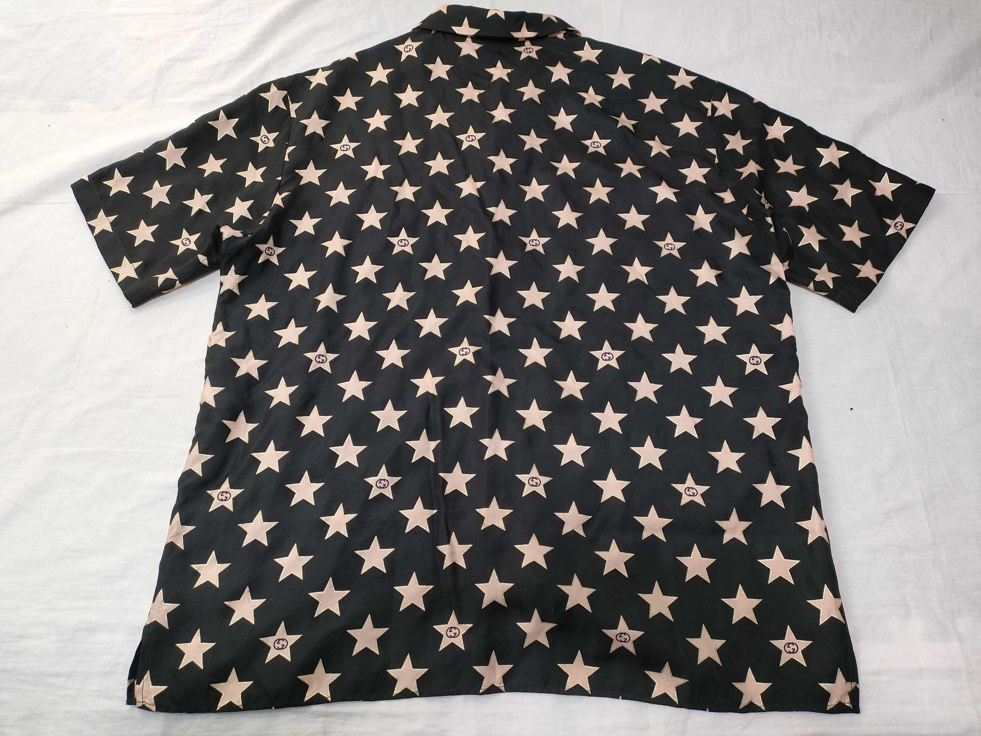 GUCCI Interlocking G Star Bowling Shirt