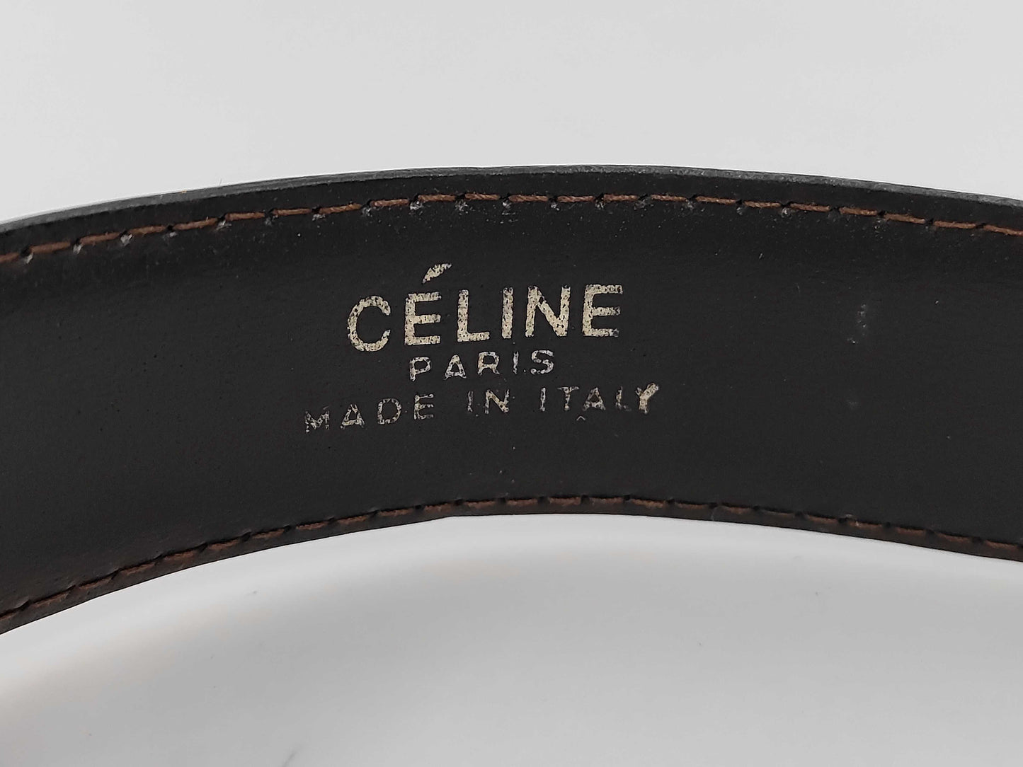 CELINE Horse Carriage Buckle Belt