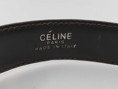 CELINE Horse Carriage Buckle Belt