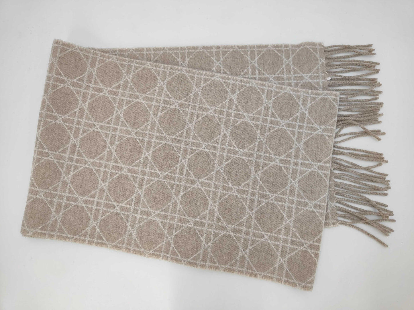 Dior Cannage Cashmere Scarf