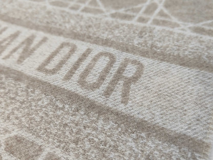 Dior Cannage Cashmere Scarf