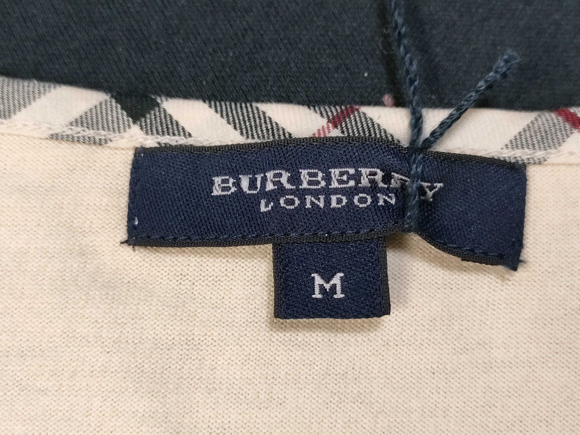 BURBERRY logo embroidered short sleeve T-shirt top