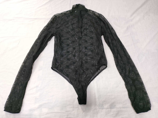 FENDI Lace Sheer Bodysuit Other Apparel
