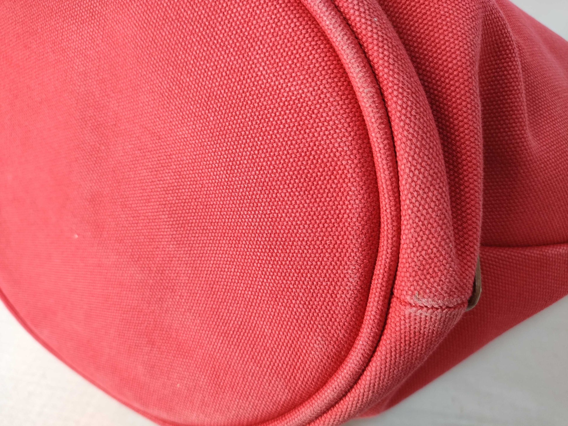 PRADA Prada Canapa 2-way shoulder bag, red, handbag