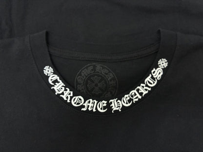 CHROME HEARTS Long T-shirt Black Tops