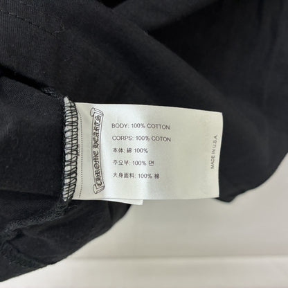 CHROME HEARTS Long T-shirt Black Tops