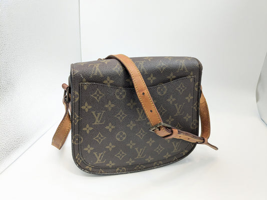 LOUIS VUITTON LV Monogram Saint-Cloud Shoulder Bag