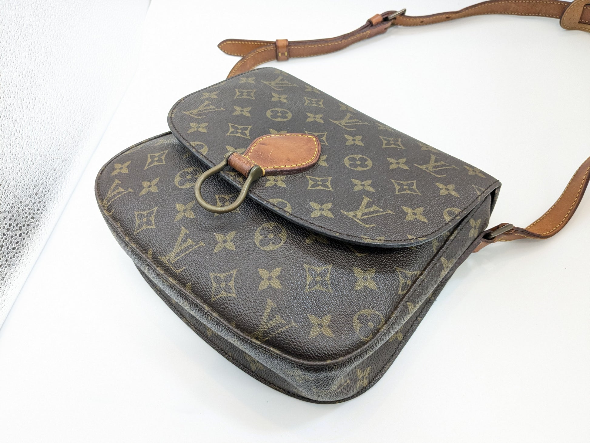 LOUIS VUITTON LV Monogram Saint-Cloud Shoulder Bag