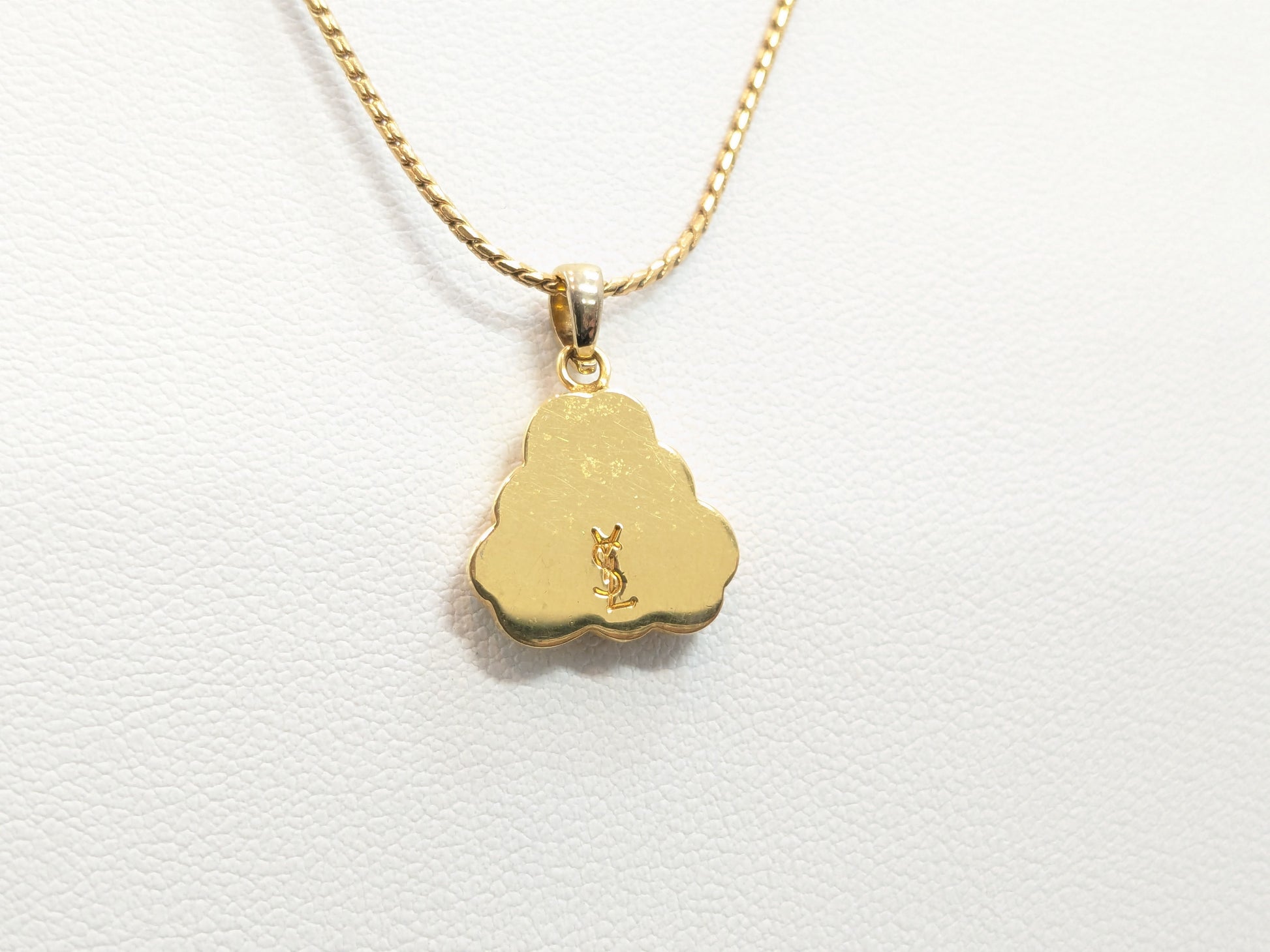 Yves Saint Laurent YSL Rhinestone Necklace