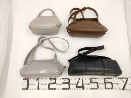 ADD CULUMN Leather Shoulder Bag Set of 4