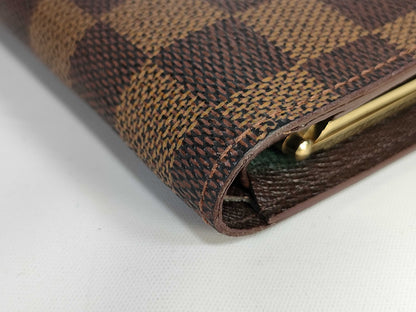 LOUIS VUITTON Damier Viennois MI1928 Wallet