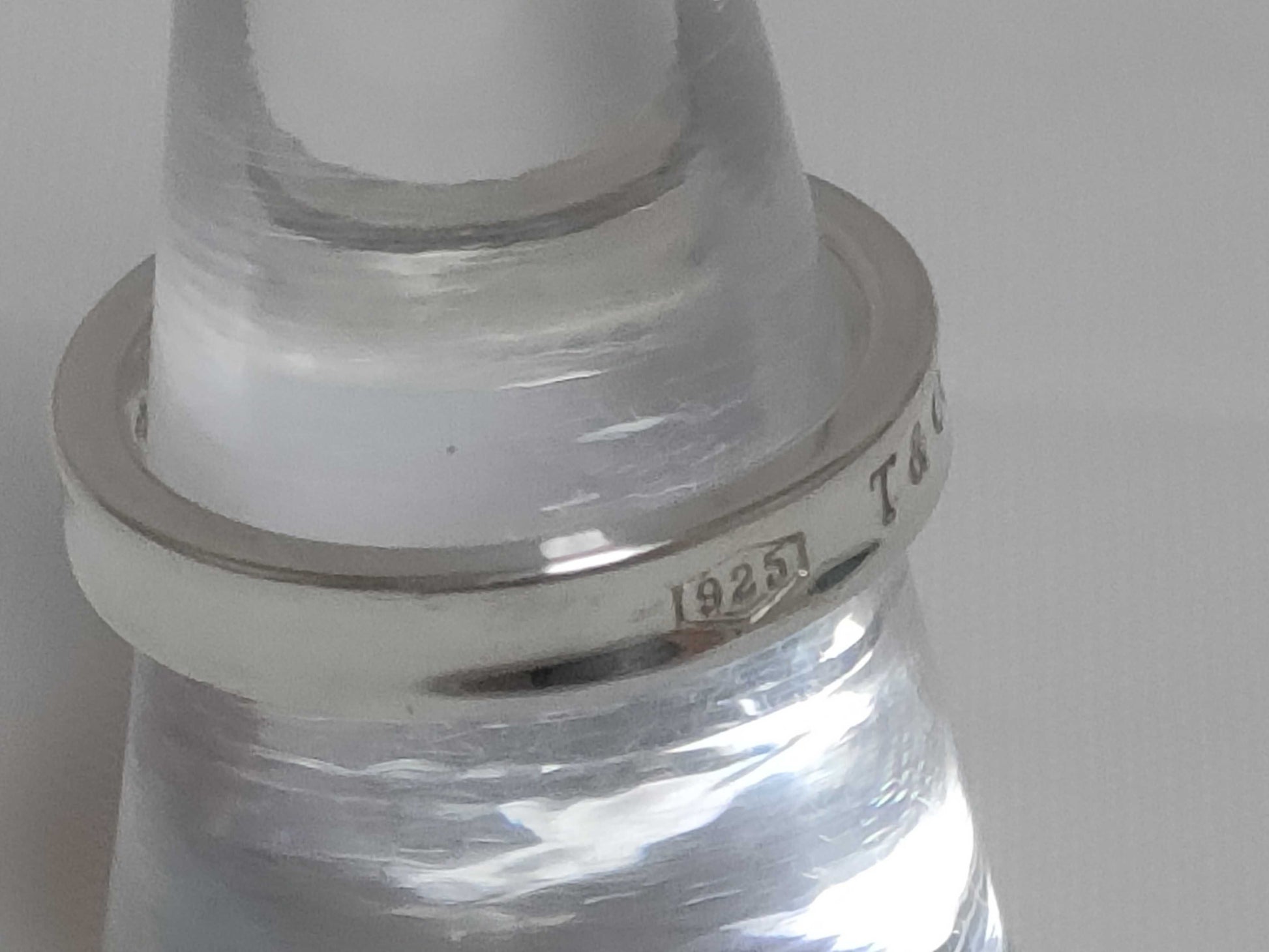 Tiffany & Co. 1837 Narrow Slim 925 Silver Ring