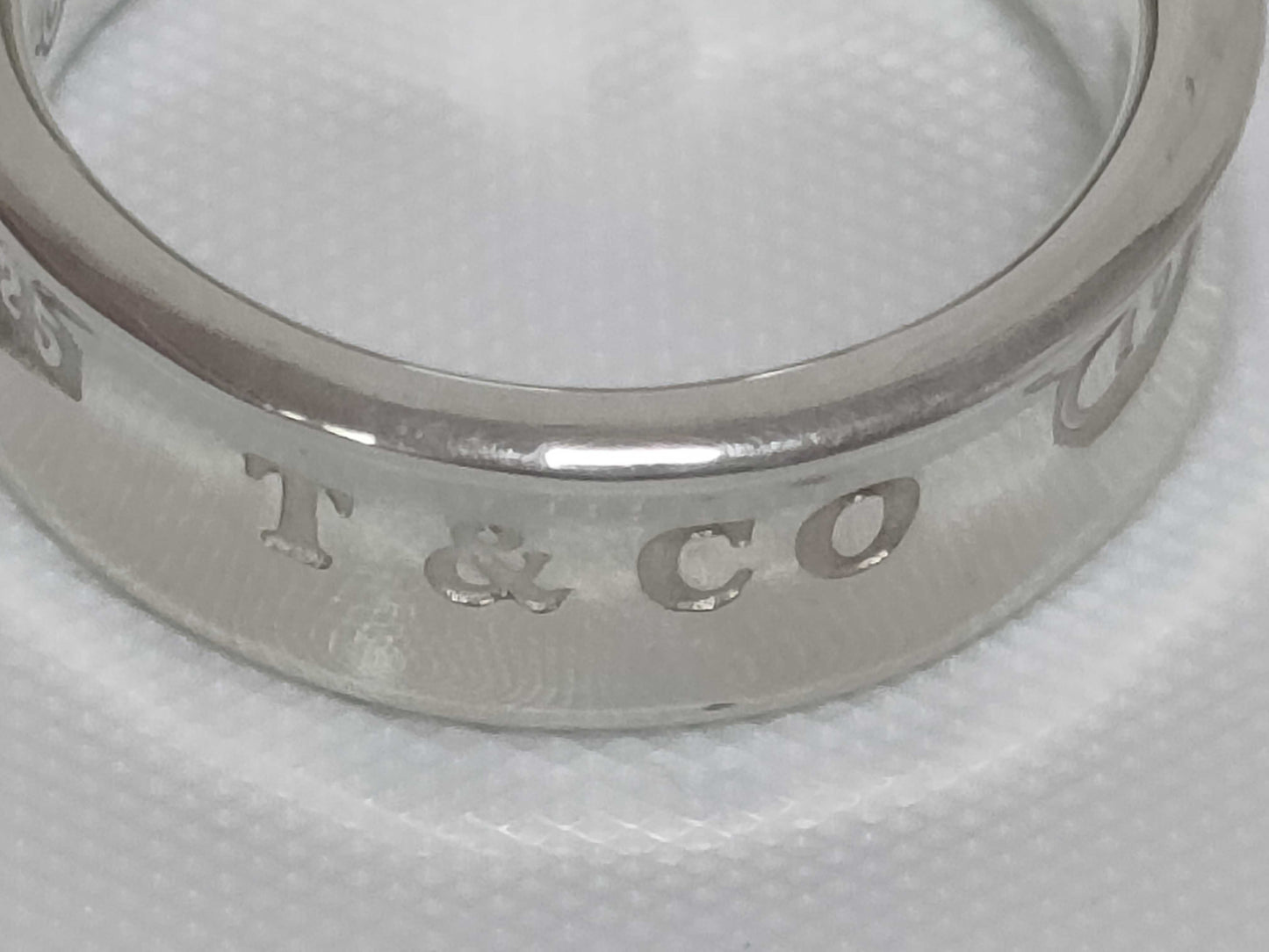 Tiffany & Co. Ring 1837 Narrow 925 Silver Ring
