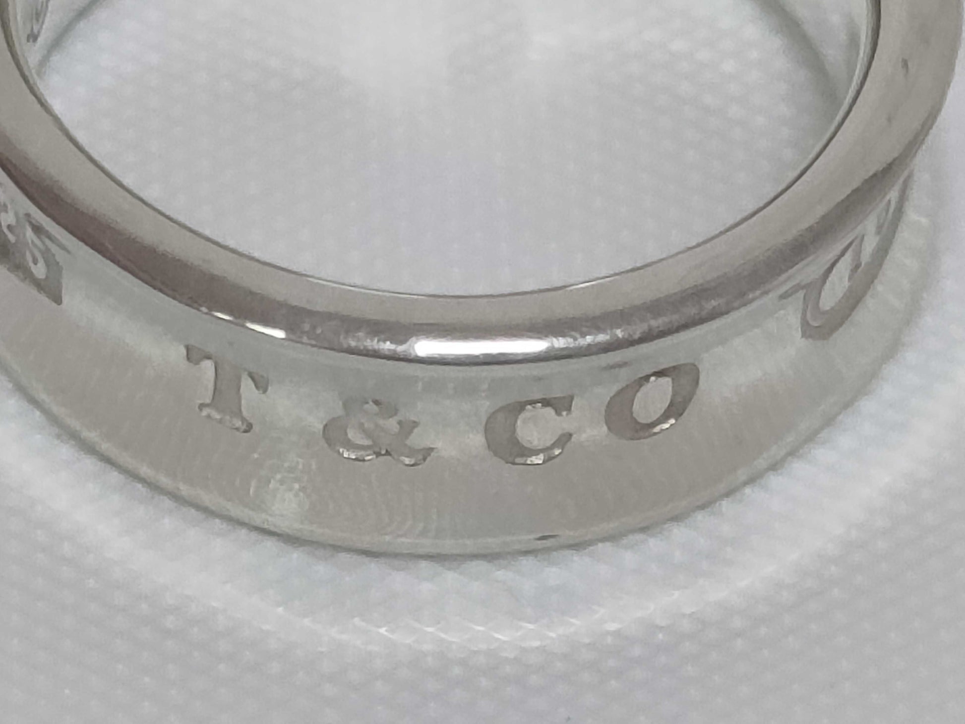 Tiffany & Co. Ring 1837 Narrow 925 Silver Ring