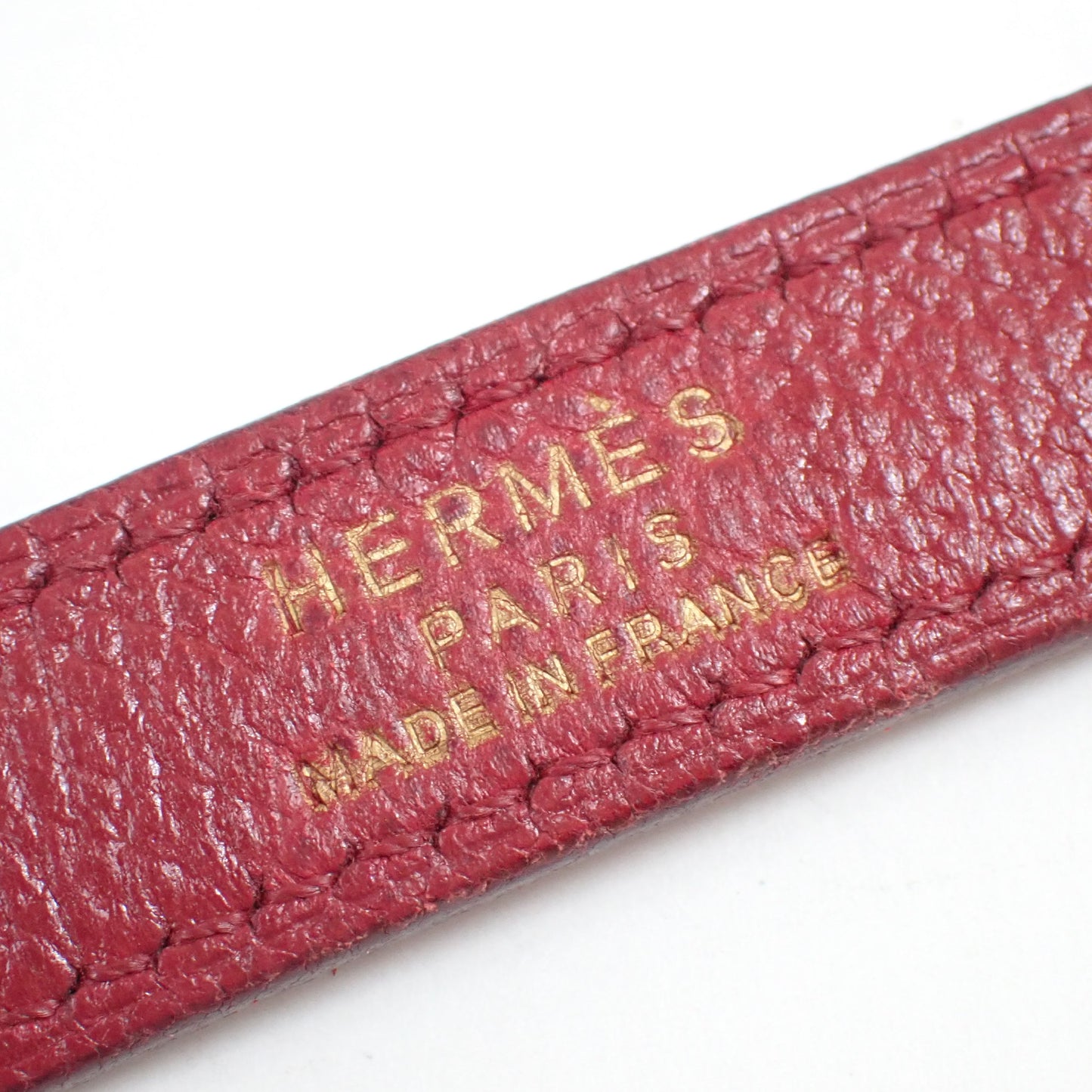 HERMES HERMES Shoulder Strap Couchvel Rouge H Strap