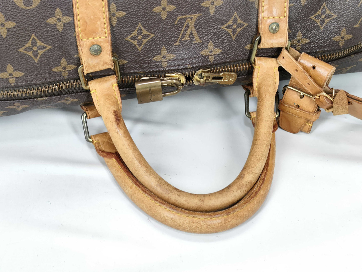 LOUIS VUITTON Monogram LV Boston Bag