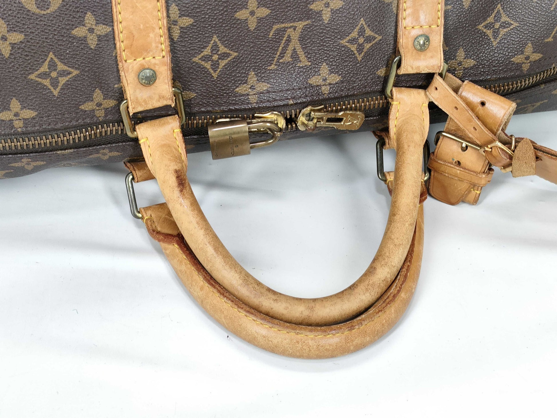LOUIS VUITTON Monogram LV Boston Bag