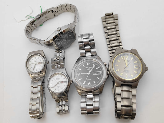 SEIKO 5-piece watch collection Watch collection 