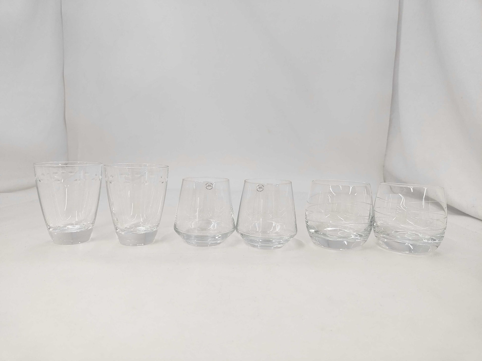 Tiffany & Co. Tiffany Glass Set of 3 Glasses