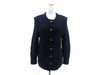Yves Saint Laurent Cable Knit Cardigan, Navy, Size M