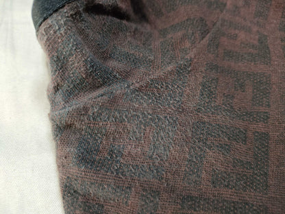 FENDI Zucca T-shirt Brown Tops