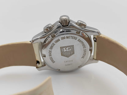 TAG Heuer CJF1310 GJ8977 Shell Dial Quartz Boys' Watch