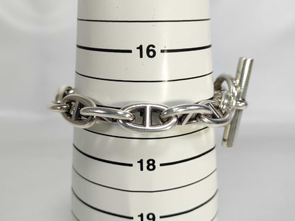 HERMES Chaine d'Ancre GM 13 links 72.2g Ag925 Bracelet Bracelet Bangle