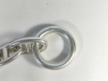 HERMES Margiela-era Chaine d'Ancre TGM 11-link, 101.4g, Stamped, Ag925 Bracelet