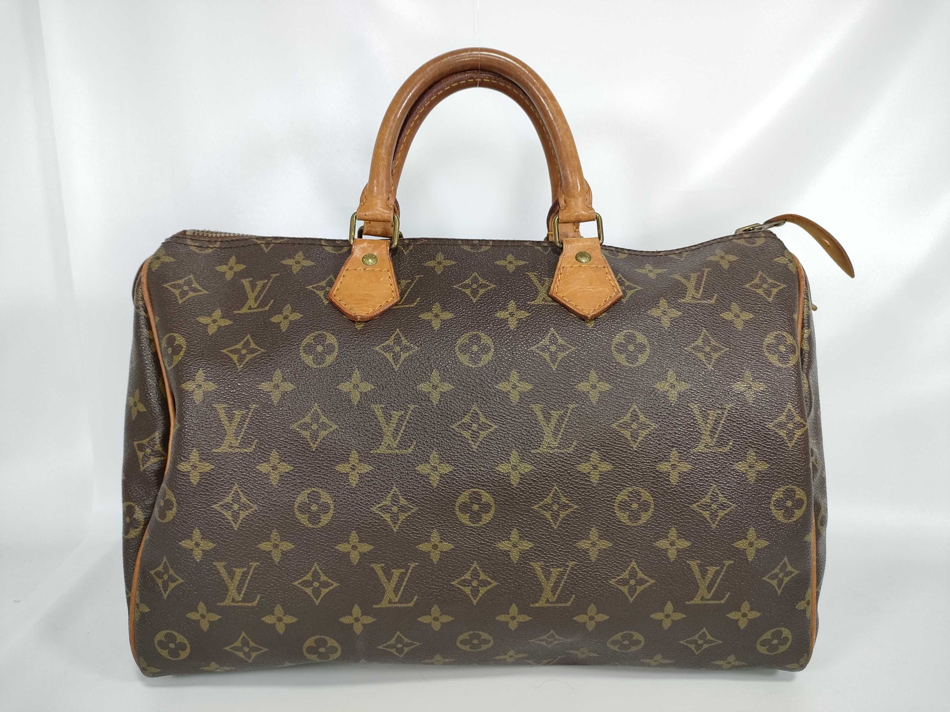 LOUIS VUITTON Monogram Louis Vuitton Speedy 35 Monogram M41524 Boston Bag