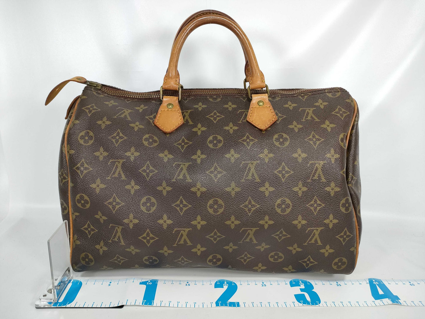LOUIS VUITTON Monogram Louis Vuitton Speedy 35 Monogram M41524 Boston Bag
