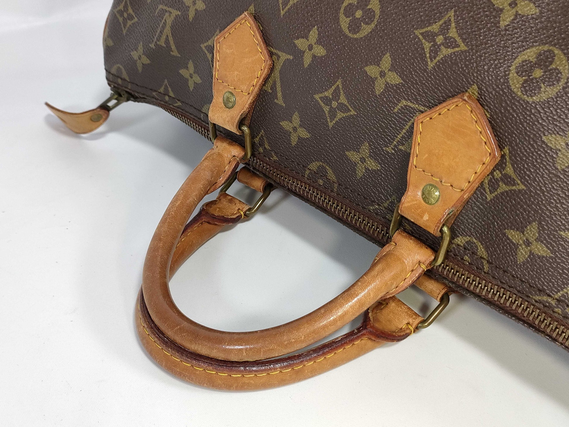LOUIS VUITTON Monogram Louis Vuitton Speedy 35 Monogram M41524 Boston Bag