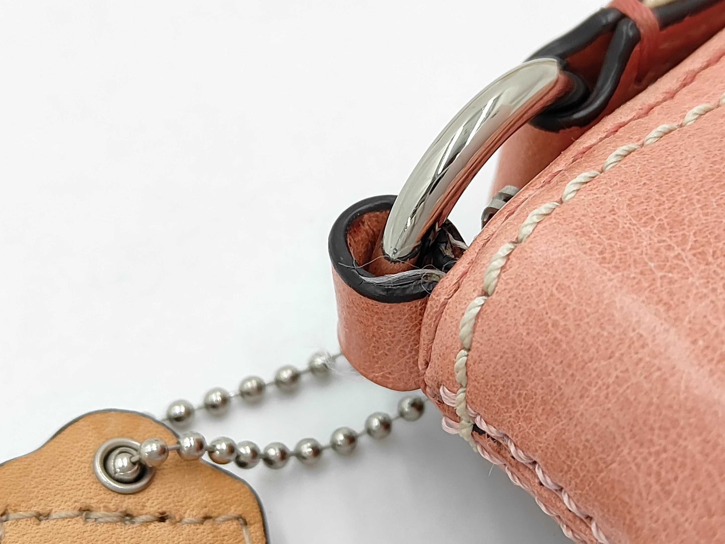 COACH leather shoulder bag