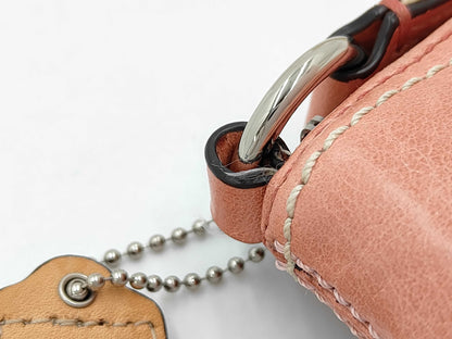 COACH leather shoulder bag