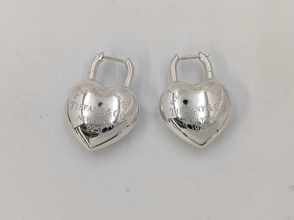 Tiffany & Co. TIFFANY Full Heart Earrings 21.3g