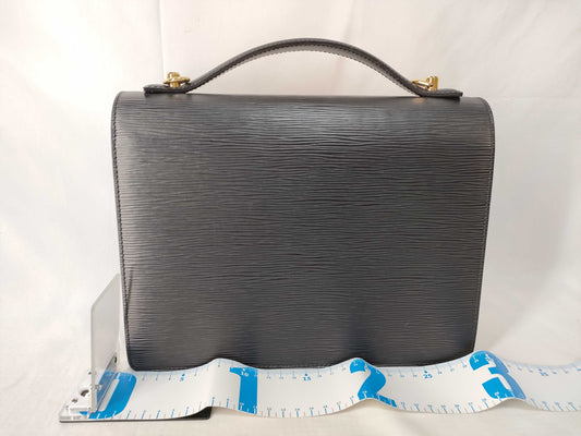 LOUIS VUITTON Epi Monceau 2-Way Handbag with Stitching