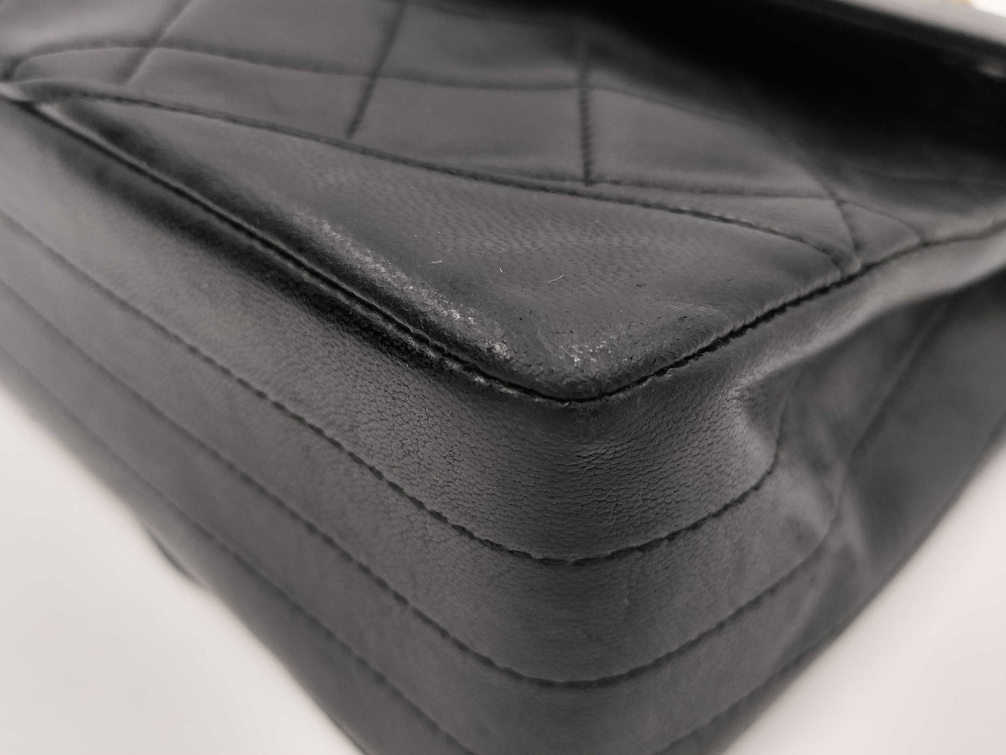 CHANEL Matelasse Chain Shoulder Bag with Sticker and Card