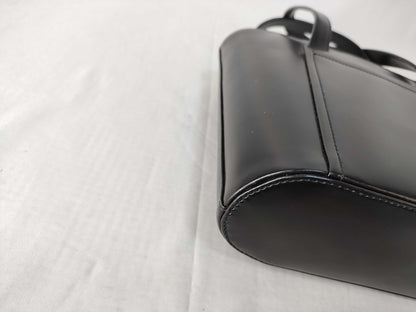 LOEWE Leather/Mini Handbag with LOEWE Logo, Black