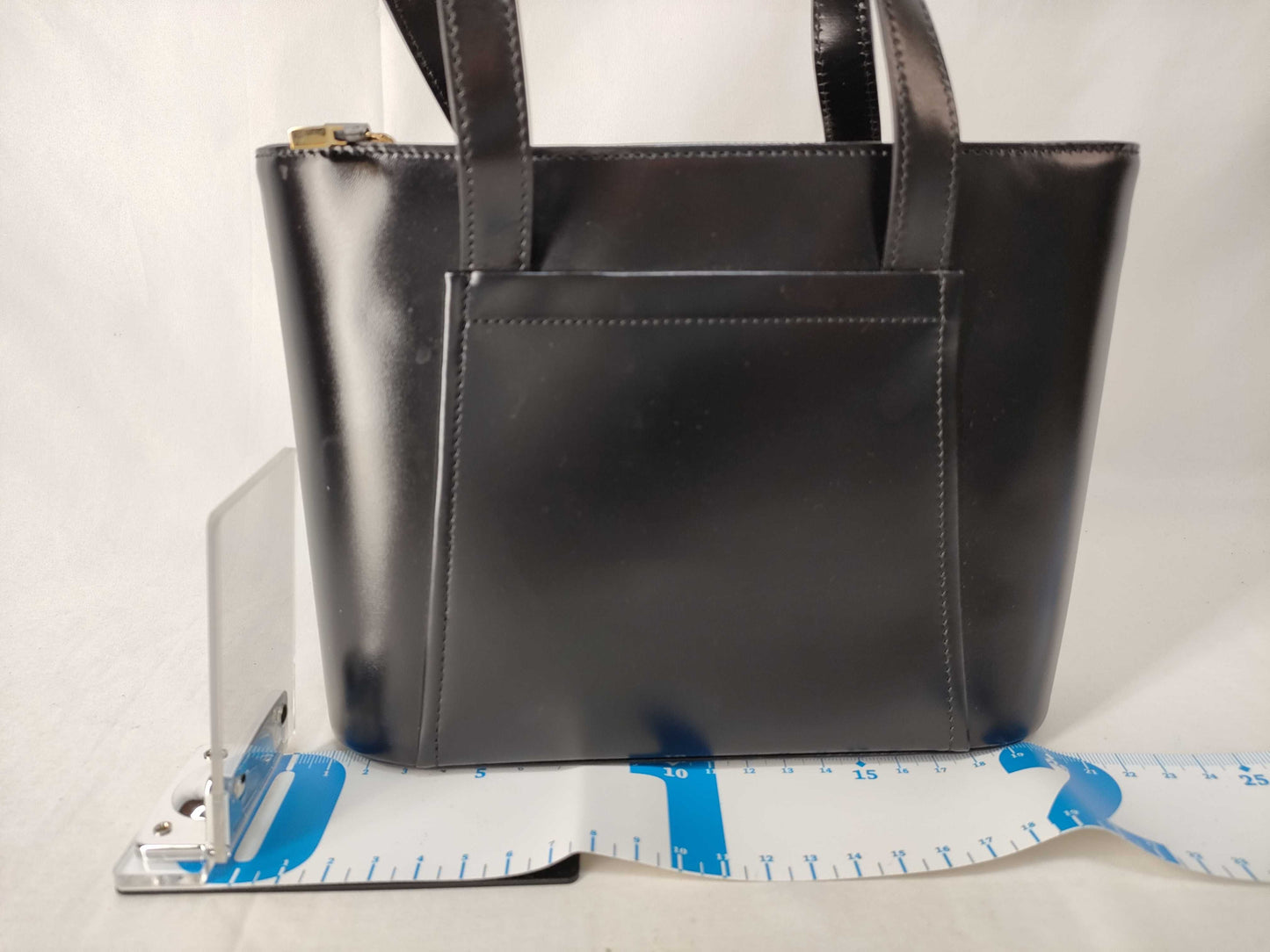 LOEWE Leather/Mini Handbag with LOEWE Logo, Black