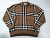 BURBERRY Wool Knit Check M Tops