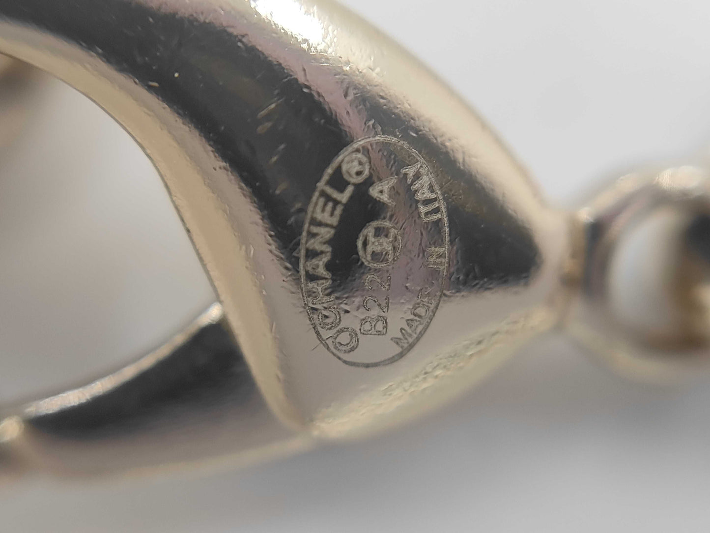 CHANEL Necklace Logo B22A Necklace